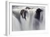 Iceland, Godafoss, Falls of the Gods.-Ellen Goff-Framed Photographic Print