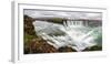 Iceland, Godafoss. Scenic of Waterfall-Jaynes Gallery-Framed Photographic Print