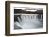 Iceland, Godafoss waterfall. The waterfall stretches over 30 meters-Ellen Goff-Framed Photographic Print