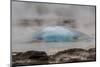 Iceland, Golden Circle, Strokkur Geyser. The Strokkur Geyser erupts with much steam.-Ellen Goff-Mounted Photographic Print