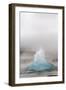 Iceland, Golden Circle, Strokkur Geyser. The Strokkur Geyser erupts with much steam.-Ellen Goff-Framed Photographic Print