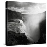 Iceland Gullfoss-Nina Papiorek-Stretched Canvas