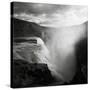 Iceland Gullfoss-Nina Papiorek-Stretched Canvas