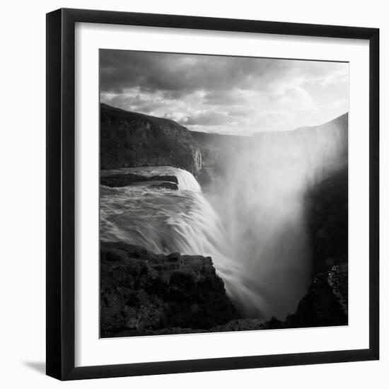 Iceland Gullfoss-Nina Papiorek-Framed Photographic Print