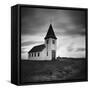 Iceland Hellnar Church-Nina Papiorek-Framed Stretched Canvas