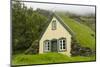 Iceland. Hofskirkja Yellow Church Turf Grass in Town of Hof in South Iceland-Bill Bachmann-Mounted Photographic Print