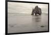 Iceland, Hvitserkur. This sea stack or monolith represents a legend that it was a troll-Ellen Goff-Framed Photographic Print