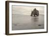 Iceland, Hvitserkur. This sea stack or monolith represents a legend that it was a troll-Ellen Goff-Framed Photographic Print