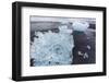 Iceland, Iceberg on Beach-Gavriel Jecan-Framed Photographic Print