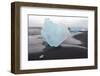 Iceland, Iceberg on Beach-Gavriel Jecan-Framed Photographic Print