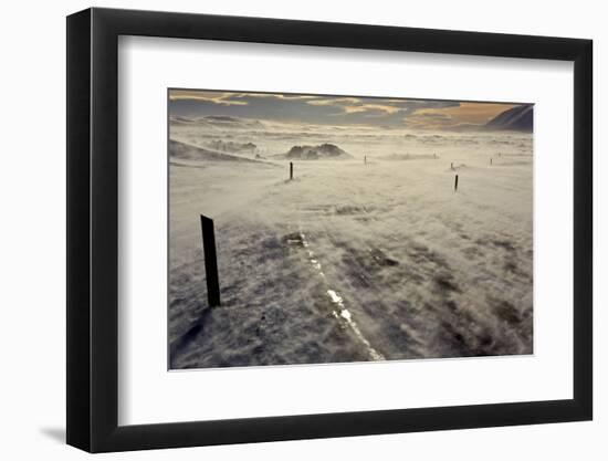 Iceland, Iceland, North-East, Region of Myvatn, Ring Road-Bernd Rommelt-Framed Photographic Print