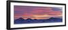 Iceland, Iceland, North-East, Ring Road, Afterglow About the Burfellshraun-Bernd Rommelt-Framed Photographic Print