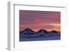 Iceland, Iceland, North-East, Ring Road, Afterglow About the Burfellshraun-Bernd Rommelt-Framed Photographic Print