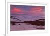 Iceland, Iceland, North-East, Ring Road, Region of Myvatn, Morning Mood in the Hildarfjall and the -Bernd Rommelt-Framed Photographic Print