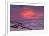 Iceland, Iceland, North-East, Ring Road, Region of Myvatn, Morning Mood in the Hildarfjall and the -Bernd Rommelt-Framed Photographic Print