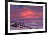 Iceland, Iceland, North-East, Ring Road, Region of Myvatn, Morning Mood in the Hildarfjall and the -Bernd Rommelt-Framed Photographic Print