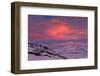 Iceland, Iceland, North-East, Ring Road, Region of Myvatn, Morning Mood in the Hildarfjall and the -Bernd Rommelt-Framed Photographic Print