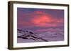 Iceland, Iceland, North-East, Ring Road, Region of Myvatn, Morning Mood in the Hildarfjall and the -Bernd Rommelt-Framed Photographic Print