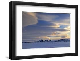 Iceland, Iceland, North-East, Ring Road, View at Burfellshraun-Bernd Rommelt-Framed Photographic Print