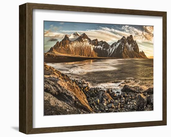 Iceland in winter.-John Ford-Framed Photographic Print