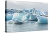 Iceland. Jokulsarlon Glaciers and Icebergs , Southeast Iceland-Bill Bachmann-Stretched Canvas