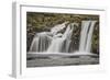 Iceland, Kirkjufellsfoss-John Ford-Framed Photographic Print