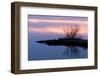 Iceland, Lake Myvatn, Reykjahlio. Sunset reflected in a tundra pond.-Ellen Goff-Framed Photographic Print