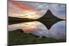 Iceland Landscape Spring Panorama at Sunset-TTstudio-Mounted Photographic Print