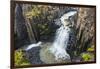 Iceland, Litlanesfoss. Waterfall and Basalt Columns-Jaynes Gallery-Framed Photographic Print