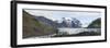 Iceland. Majestic Glaciers Panoramic, Skaftafell National Park-Bill Bachmann-Framed Photographic Print