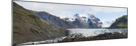 Iceland. Majestic Glaciers Panoramic, Skaftafell National Park-Bill Bachmann-Mounted Photographic Print