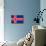 Iceland National Flag Poster Print-null-Mounted Poster displayed on a wall