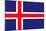 Iceland National Flag Poster Print-null-Mounted Poster