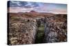 Iceland , Northeast Iceland, Lava Fields in the North Western Higlands-Vincenzo Mazza-Stretched Canvas