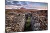 Iceland , Northeast Iceland, Lava Fields in the North Western Higlands-Vincenzo Mazza-Mounted Photographic Print