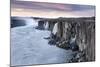 Iceland , Northeast Iceland , Selfoss Waterfall at Sunrise-Vincenzo Mazza-Mounted Photographic Print
