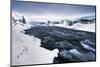 Iceland , Northeast Iceland, the Godafoss Waterfall in His Winter Beauty-Vincenzo Mazza-Mounted Photographic Print