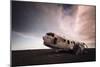 Iceland Plane Wreck-Nina Papiorek-Mounted Photographic Print