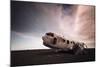 Iceland Plane Wreck-Nina Papiorek-Mounted Photographic Print