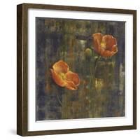 Iceland Poppies I-Carol Black-Framed Art Print