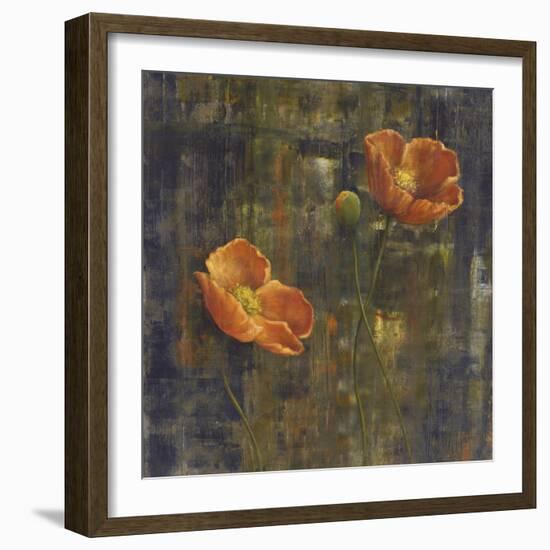 Iceland Poppies I-Carol Black-Framed Art Print