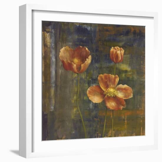 Iceland Poppies II-Carol Black-Framed Art Print