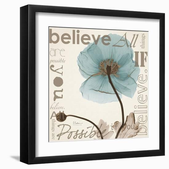 Iceland Poppy Believe-Albert Koetsier-Framed Art Print