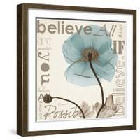 Iceland Poppy Believe-Albert Koetsier-Framed Art Print