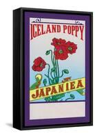 Iceland Poppy Tea-null-Framed Stretched Canvas