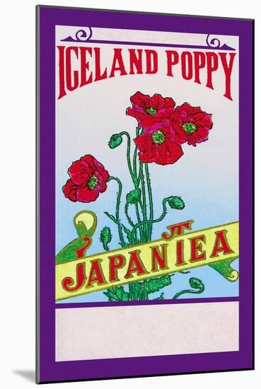 Iceland Poppy Tea-null-Mounted Art Print