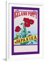 Iceland Poppy Tea-null-Framed Art Print