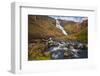 Iceland, random waterfall in the north, on the way to Myvatn.-Kristin Piljay-Framed Photographic Print