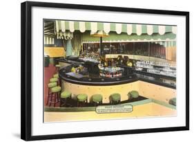 Iceland Restaurant Cocktail Lounge, New York-null-Framed Art Print