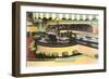 Iceland Restaurant Cocktail Lounge, New York-null-Framed Art Print